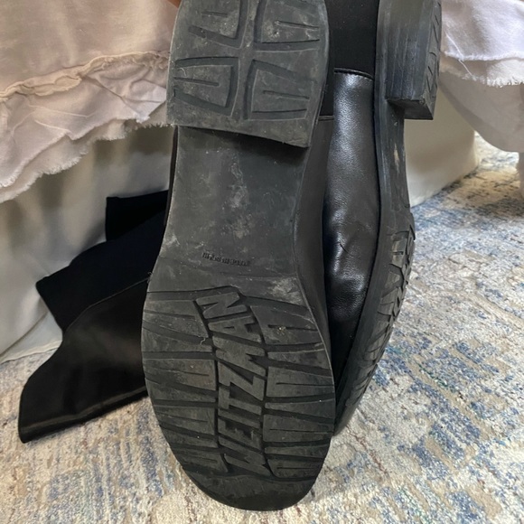 Stuart Weitzman 5050 Leather Over the Knee Boots - Picture 9 of 12